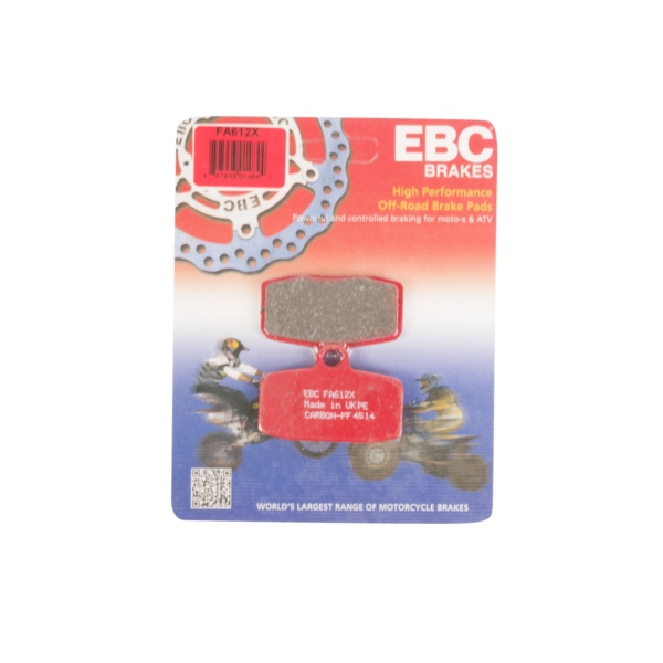 EBC  Plaquette de frein en carbone Série «X» Graphite de carbone - Avant
