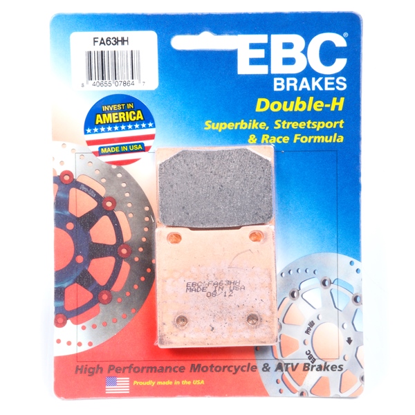 EBC Plaquette de frein Double-H Superbike Métal fritté - Avant/Arrière