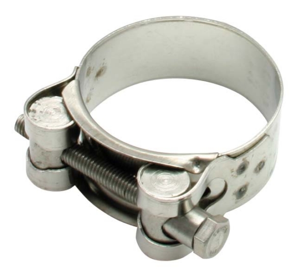 DRC/ZETA/UNIT Bride d’échappement inoxydable