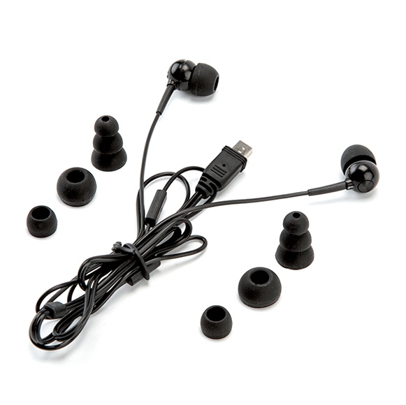 Uclear Écouteurs-boutons universels 20 cm