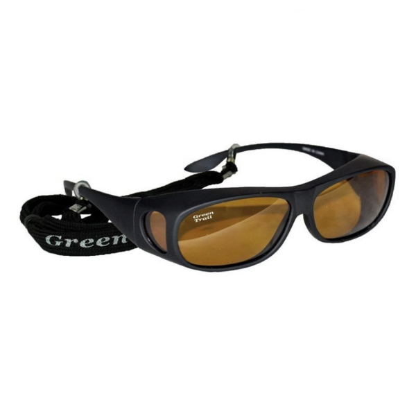 Green Trail Lunettes de soleil pour lunettes d'ordonnance Noir