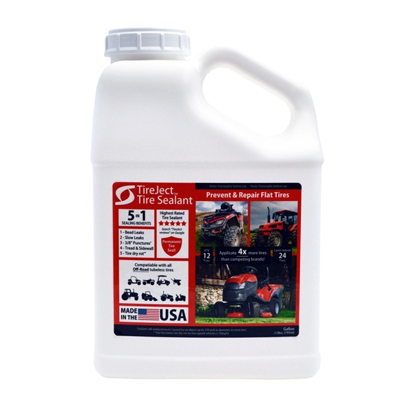 TireJect Scellant pour pneu, recharge 1 gallon Liquide