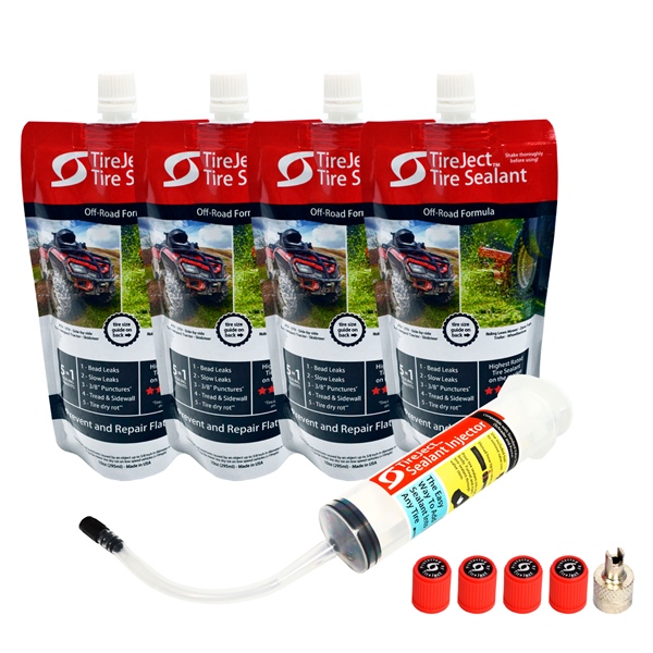 TireJect Ensemble protection pneus Liquide