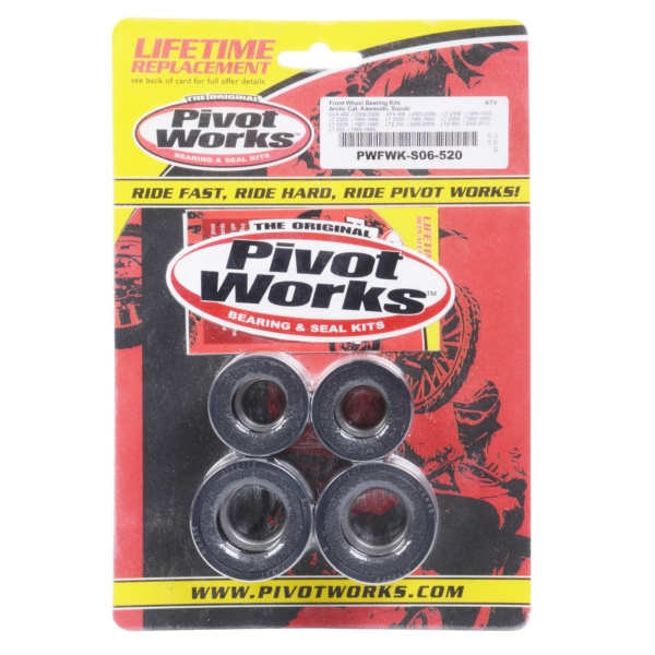 Pivot Works Ensemble de roulement de roue Suzuki, Arctic cat, Kawasaki
