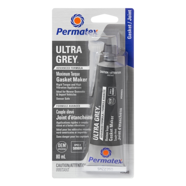 Permatex Joint d'étanchéité RTV Ultra Grey