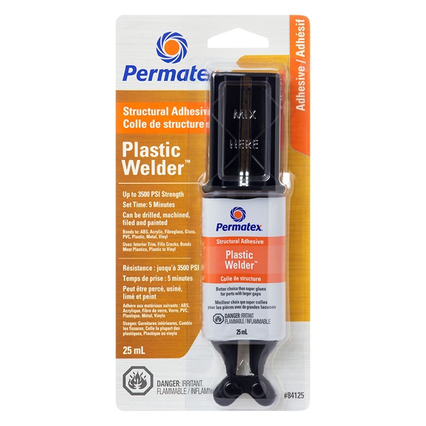 Permatex Soudure en plastique 5 minutes