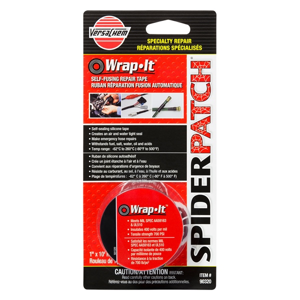 SPIDER PATCH Ruban de réparation autocollant Wrap-It