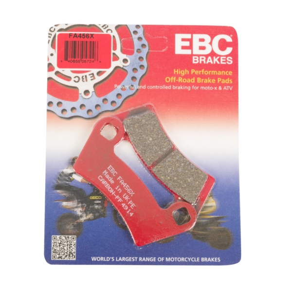 EBC  Plaquette en graphite de carbone Série «X» Graphite de carbone - Avant
