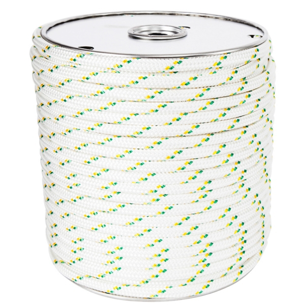 Portable Winch Corde de treuil en polyester double tressé 100 m - 4820 lb