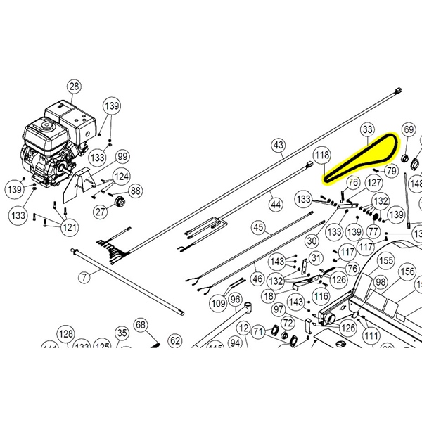 Bercomac Chaîne 40x118 mailles