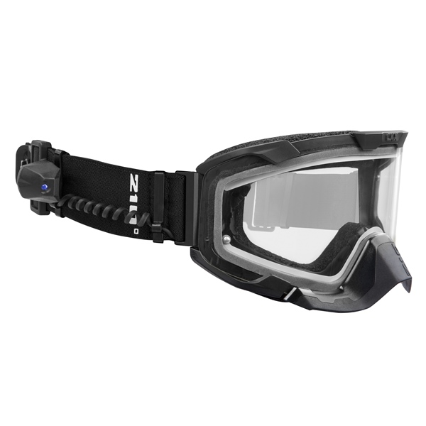 CKX Lunettes 210° électrique isolée pour sentier Noir mat