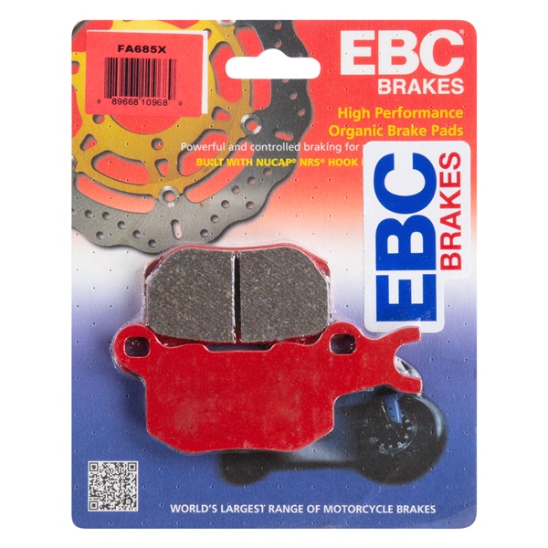 EBC  Plaquette en graphite de carbone Série «X» Organique