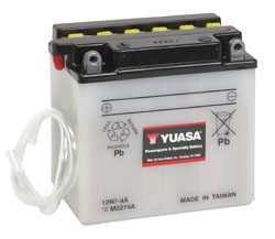 Yuasa Batterie conventionnelle 12N7-4A