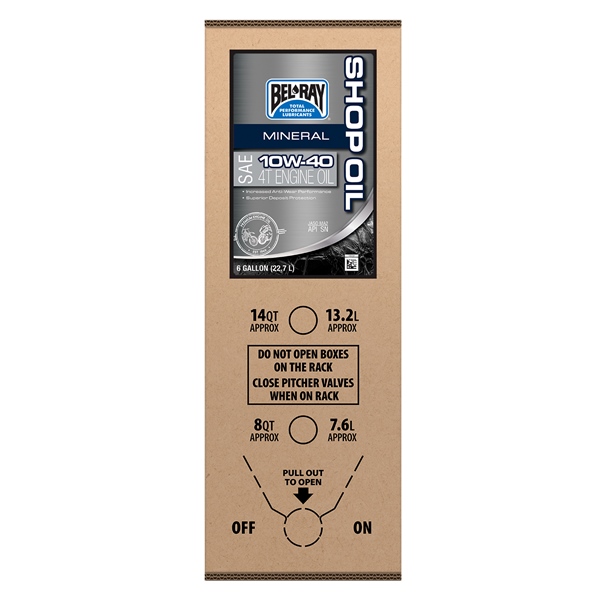 Bel-Ray Huile garage 10W-40 6 gal. 10W-40
