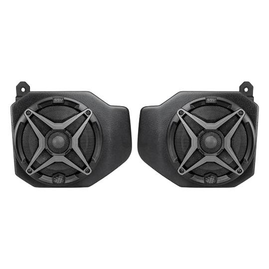 SSV WORKS Haut-parleur Kicker Marine avec support au toit Polaris