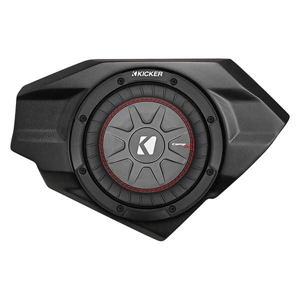 SSV WORKS Caisson d'extrême grave Kicker Powersport avec boîtier Arctic cat - Côté