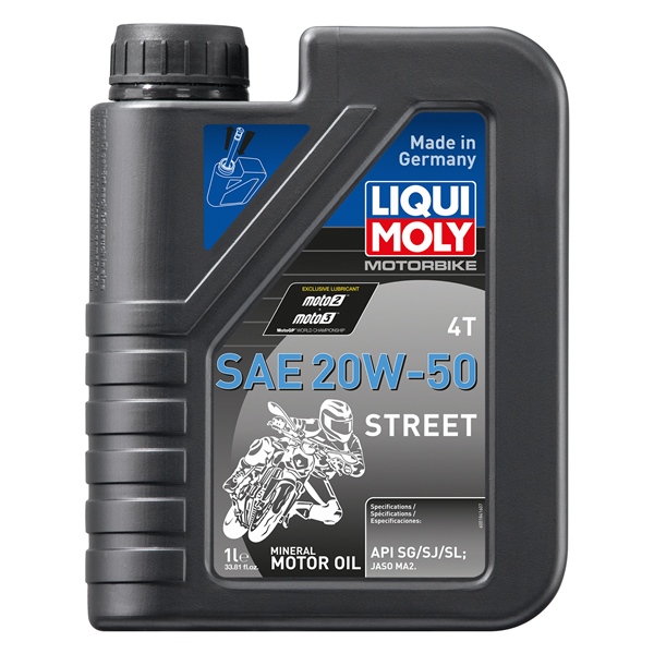 Liqui Moly Huile 4T minérale Street 20W50