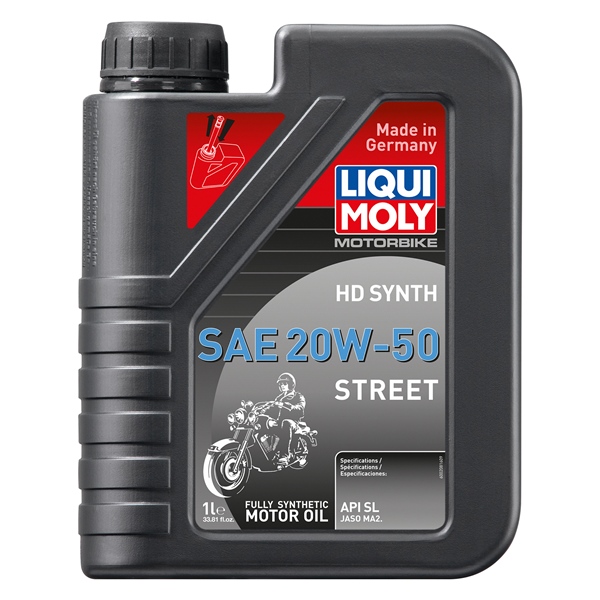 Liqui Moly Huile 4T synthétique Sport Street HD 20W50