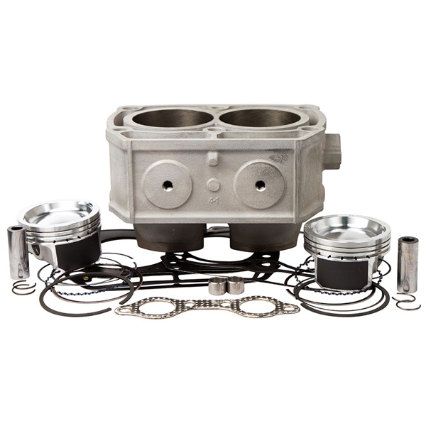 Cylinder Works Ensemble de cylindre surdimensionné Polaris - 800 cc - Carbure de silicium avec dépôt de nickel