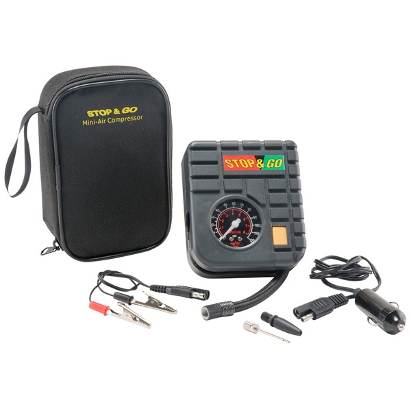 STOP & GO Mini-compresseur d'air pour motos, scooters et VTT