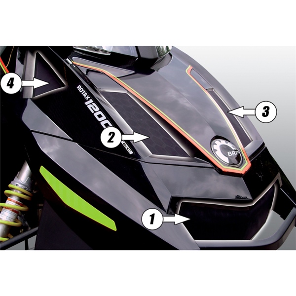 Frogzskin Préfiltre de prise d’air