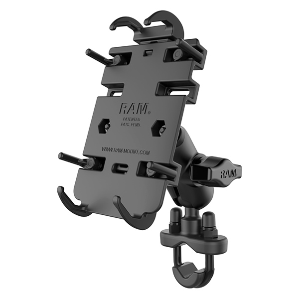 RAM MOUNT Support de cellulaire Quick-Grip avec bras court
