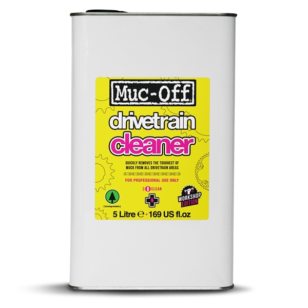Muc-Off Nettoyant bio pour transmission 5 L / 1.32 G
