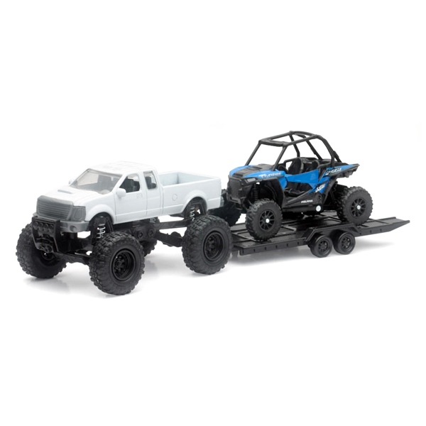 New Ray Toys Modèle réduit - Camion avec VTT Polaris