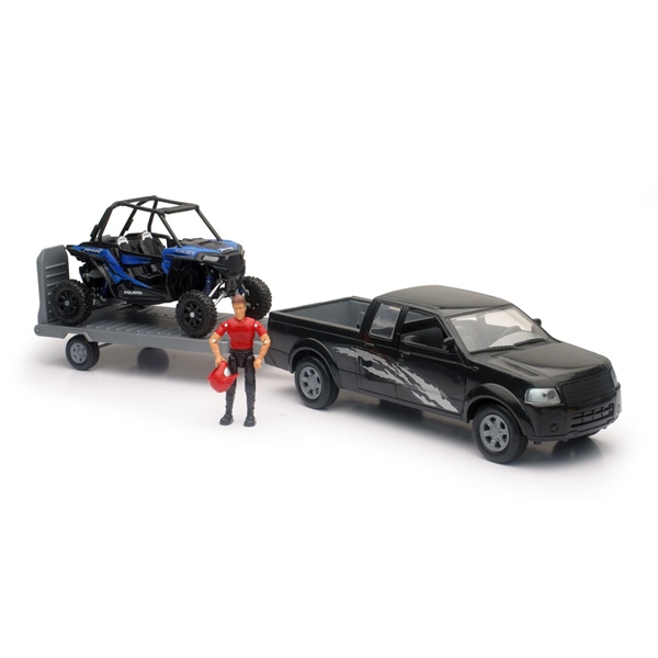 New Ray Toys Modèle réduit - Camion avec VTT Polaris