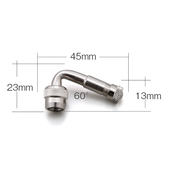 Shindy Extension coudés pour valve de pneu