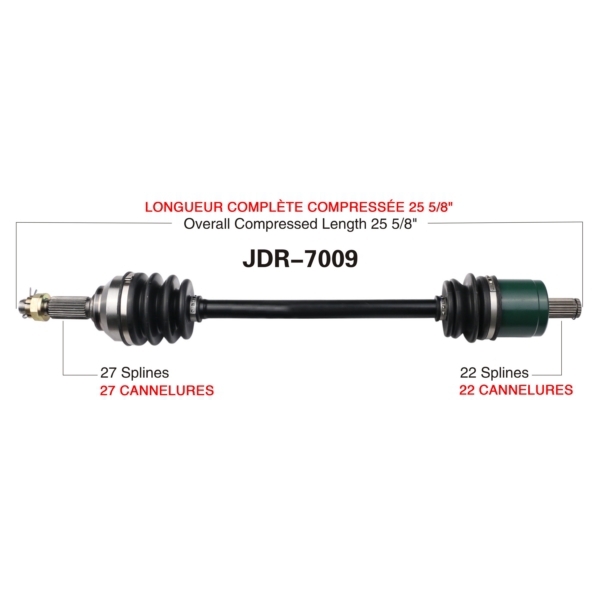 TrakMotive Cardan complet John Deere