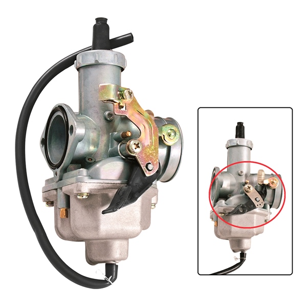 Outside Distributing Carburateur complet à réglage manuel/étrangleur Surefit 30mm 4 temps - Style vertical