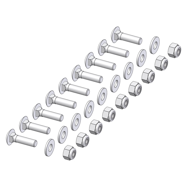 KFI Products Ensemble de quincaillerie de pelle