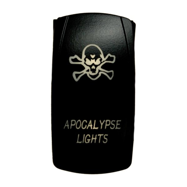 Quake LED Interrupteur Apocalypse DEL Bascule - QRS-AL-W