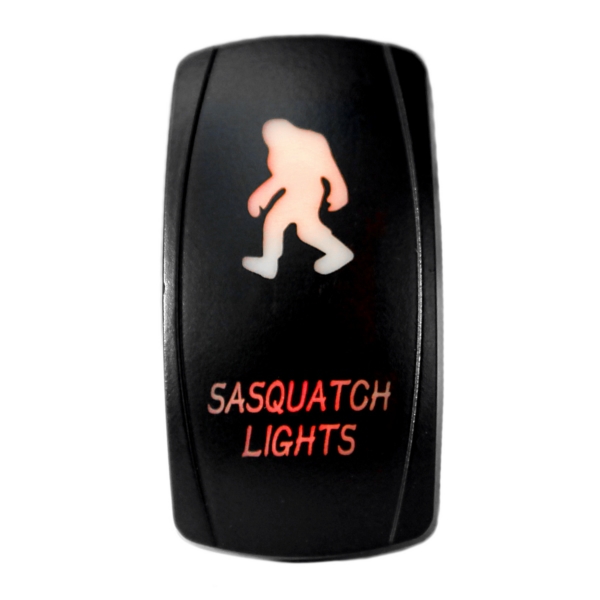Quake LED Interrupteur Sasquatch DEL Bascule - QRS-SL-R