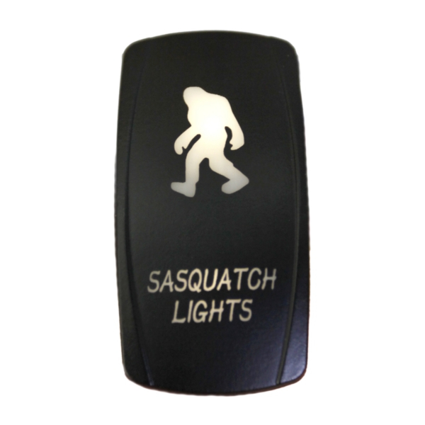 Quake LED Interrupteur Sasquatch DEL Bascule - QRS-SL-W