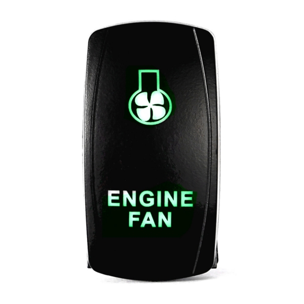 Quake LED Interrupteur Engine Fan DEL Bascule - QRS-EF-G