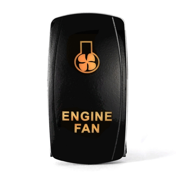 Quake LED Interrupteur Engine Fan DEL Bascule - QRS-EF-A