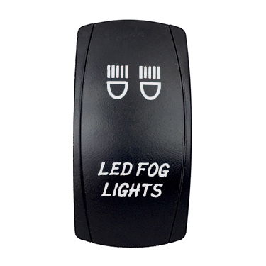 Quake LED Interrupteur Fog DEL Bascule - 222508