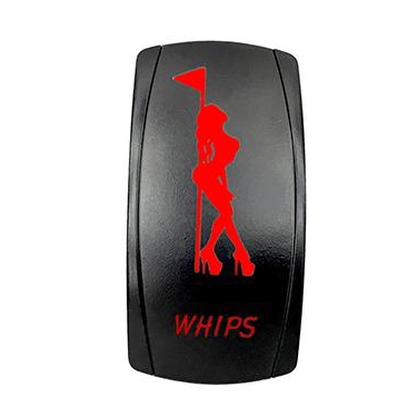 Quake LED Interrupteur Whip DEL Bascule - 222672