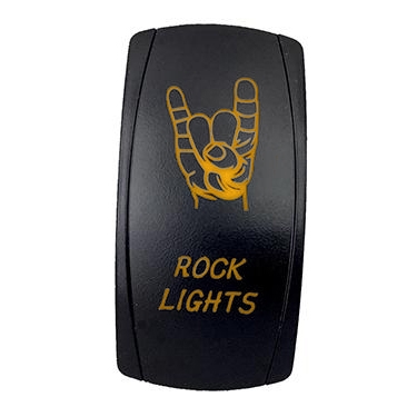 Quake LED Interrupteur Rock DEL Bascule - 222679