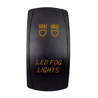 Quake LED Interrupteur Fog DEL Bascule - 222683