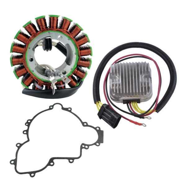Kimpex HD Ensemble de stator, régulateur de tension Mosfet et joint d'étanchéité Polaris - 225375