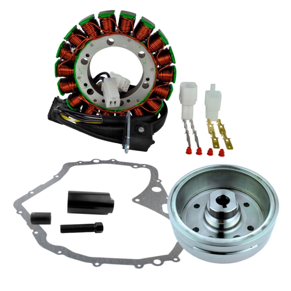 Kimpex HD Stator, volant de moteur et joint d'étanchéité du couvert de magneto Arctic cat, Suzuki - 225404